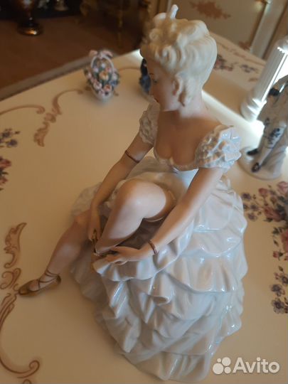 Фарфоровые статуэтки германия Shau Bach Kunst,25см