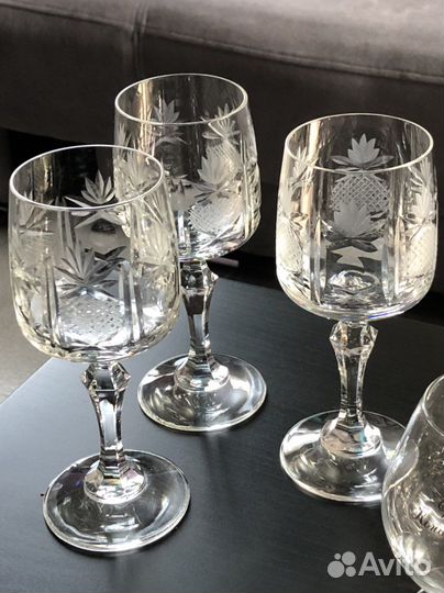 Бокалы, рюмки
