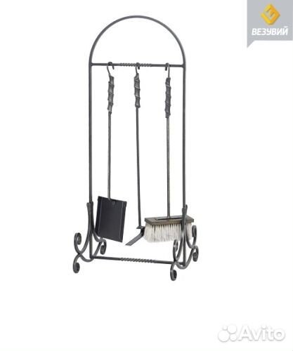 Каминный набор Везувий N180B кованый