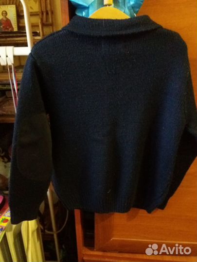 Кардиган синий