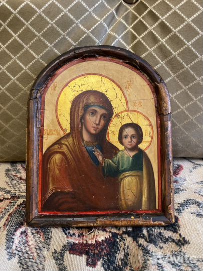 Икона Казанская бм 19 в