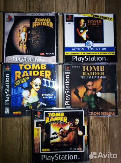 Legend of the Dragoon, Tomb Raider на ps1