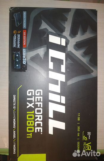 Видеокарта GeForce GTX 1080 Ti iChill X4 Ultra