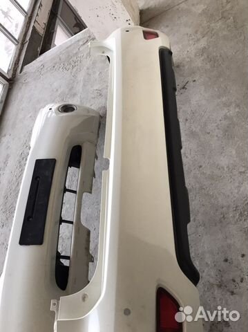 Бампер задний на Ниссан Патрол Y62