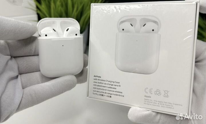 Наушники Apple AirPods 2 высшего качества