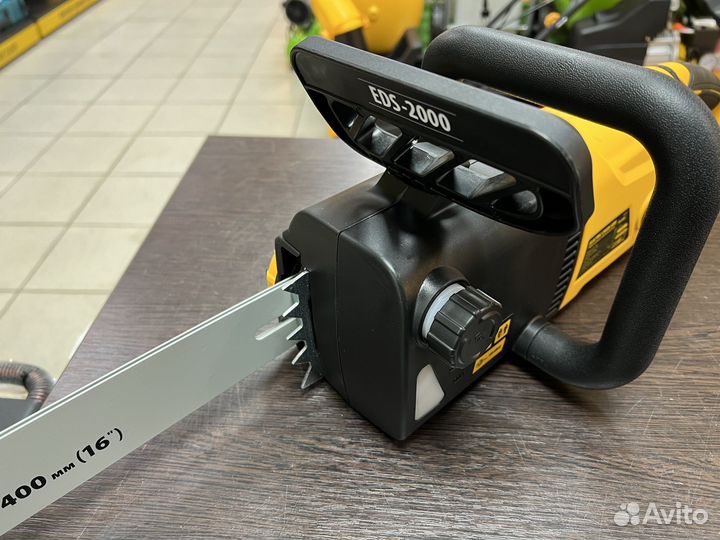 Пила цепная электрическая Denzel 2квт продольная