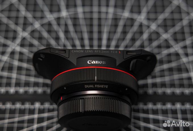 Объектив Canon RF 5.2mm f/2.8 L Dual Fisheye
