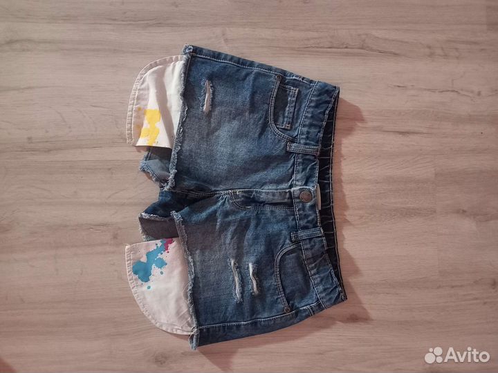 Джинсовые шорты детские