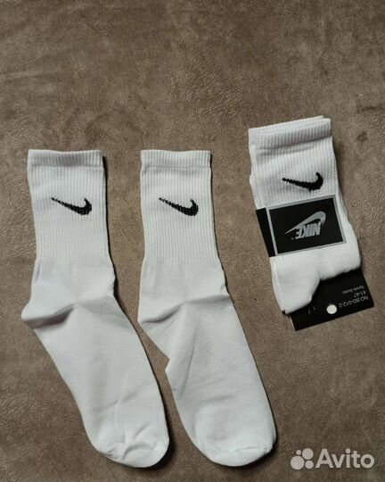 Носки nike белые