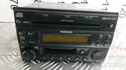 Магнитола nissan murano Z50 (TEA05I401)