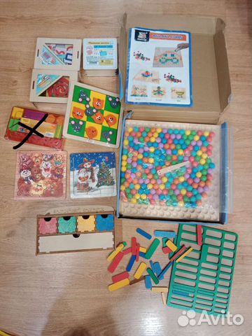 Набор развивающих игрушек пакетом