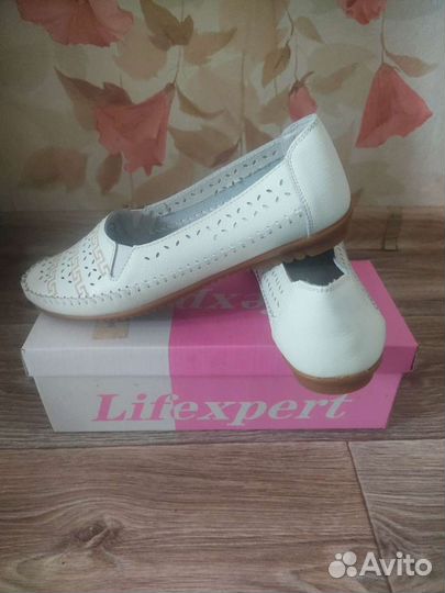 40 Новые женские мокасины натуральная кожа