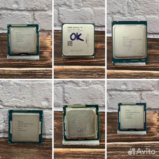 Процессоры S775/1156/1155/1150/AM3