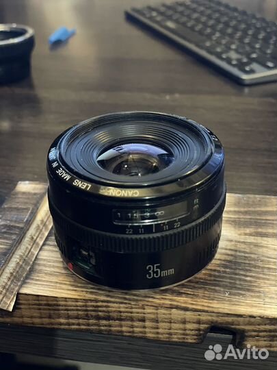 Объектив canon 35mm f 2.0