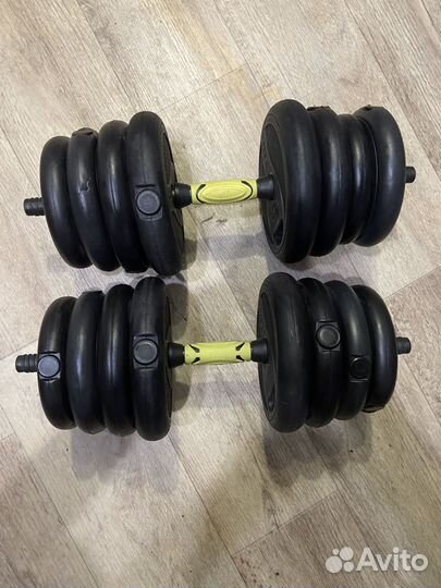 Гантели разборные 30 кг бу