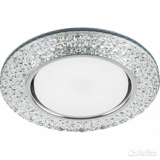 Светильник металлический и пластиковый 1 лампа