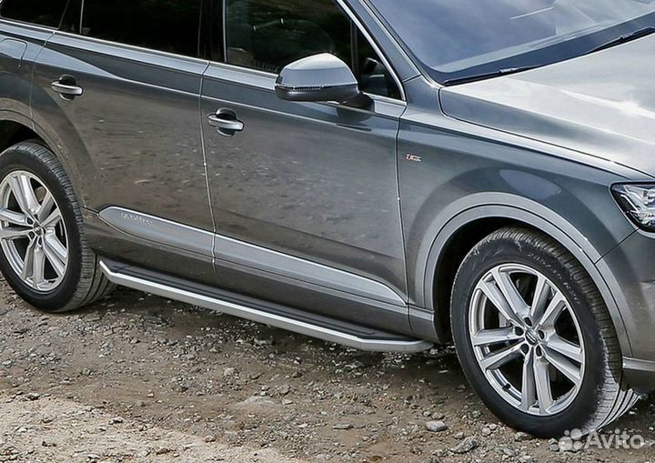 Пороги Audi Q7 II 2017-2019 премиум