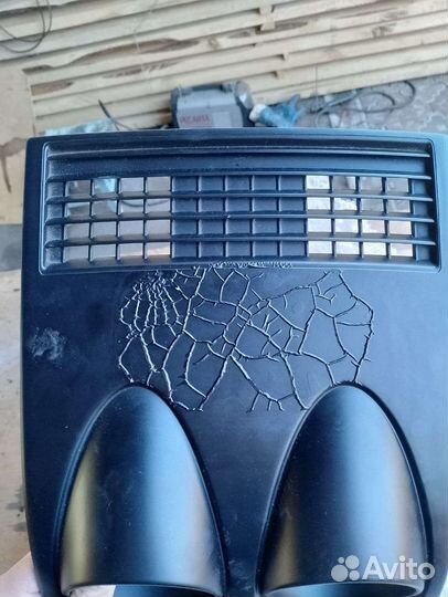 Ниссан Кашкай.Приборная панель, панель магнитолы