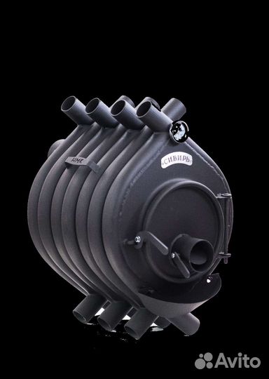 Печи воздухогрейные Сибирь, камины