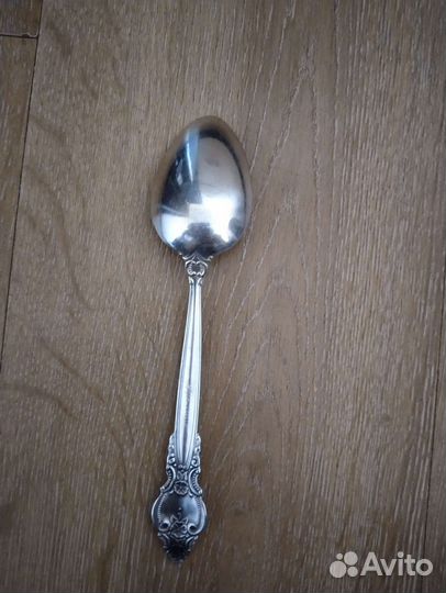 Столовые ложки мельхиор СССР Троянда