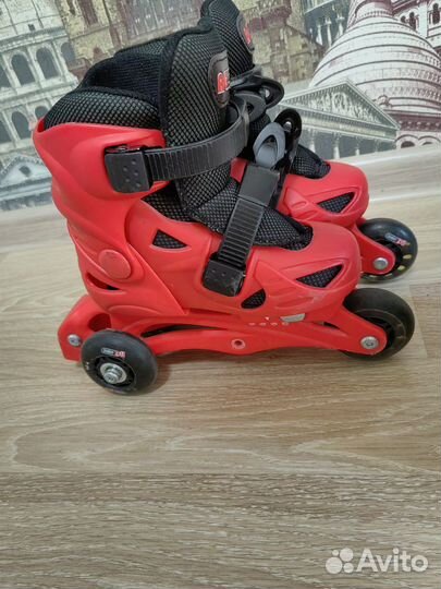 Роликовые коньки детские раздвижные