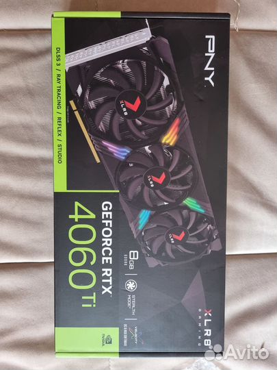 Видеокарта PNY RTX 4060ti 8Gb