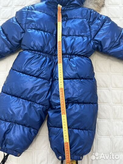 Зимний комбинезон moncler 86 + Шапка шлем Moncler