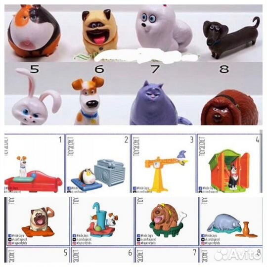 Серии Киндер,Чупа чупс, zaini, десерты. 29 серий