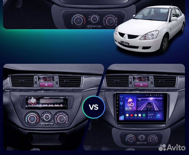 Магнитола Teyes CC3 Mitsubishi Lancer 9