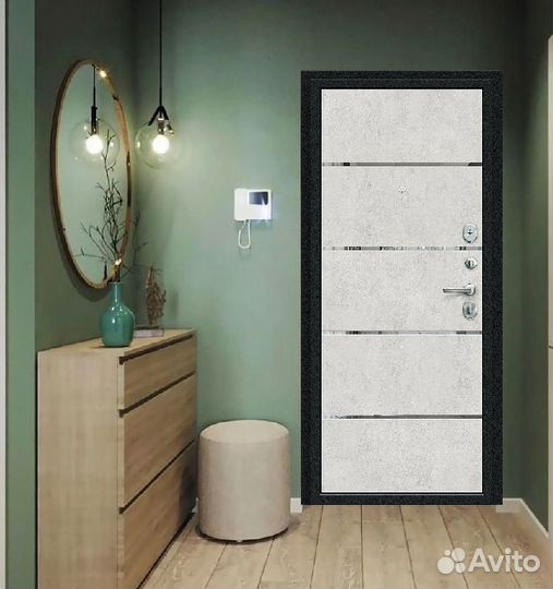 Входные теплые двери