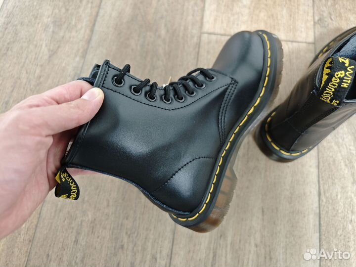 Ботинки Dr Martens кожаные