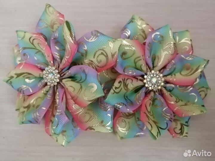Бантики резинки для волос