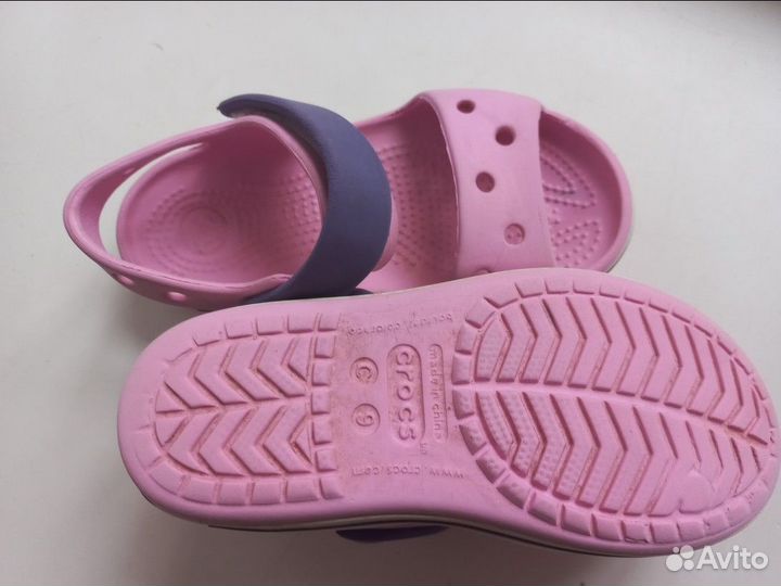 Сандалии crocs c9