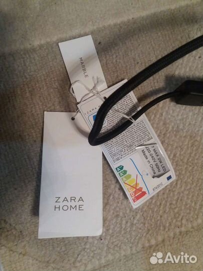 Лампа Zara Home (Мрамор)