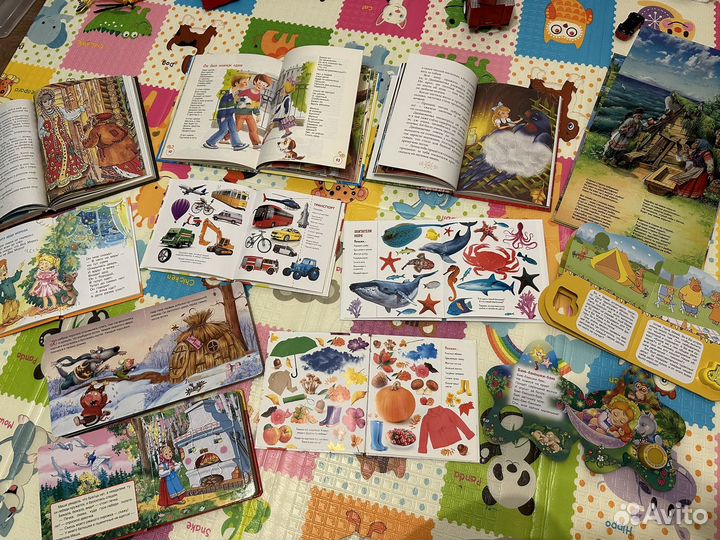 Детские книги сказки стихи Clever панорамка пазл