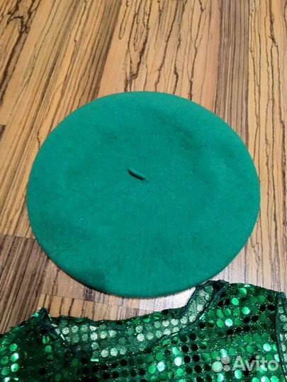 Берет, новый, 100 шерсть