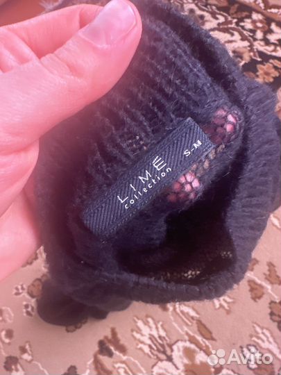 Свитер паутинка lime s-m