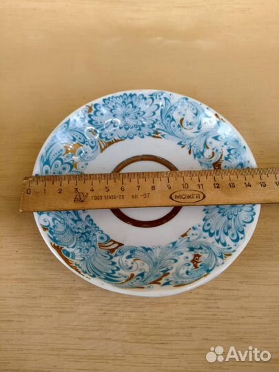 Чайная пара лфз Голубая Жар-Птица