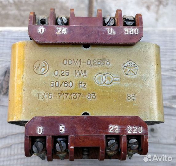 Трансформаторы осм1 0.4уз, 0.25уз