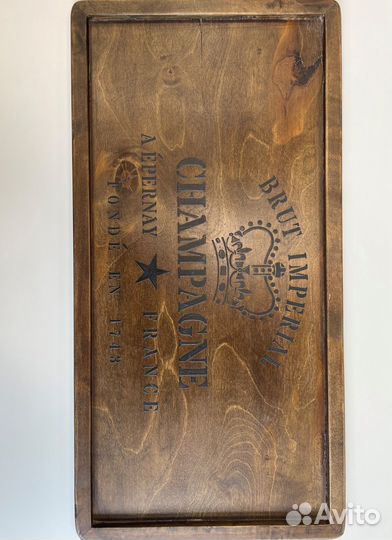 Поднос деревянный