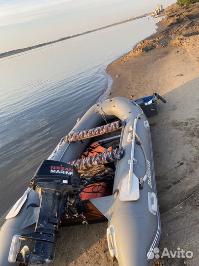 Лодка пвх с моторм 18
