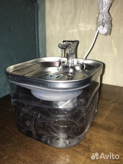 Автопоилка-фонтан для животных