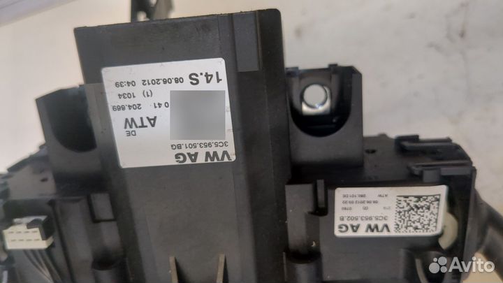 Переключатель поворотов и дворников Volkswagen Passat CC, 2013