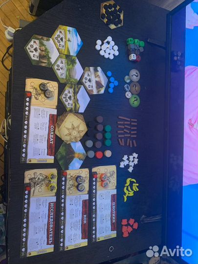 Настольная игра Робинзон Крузо