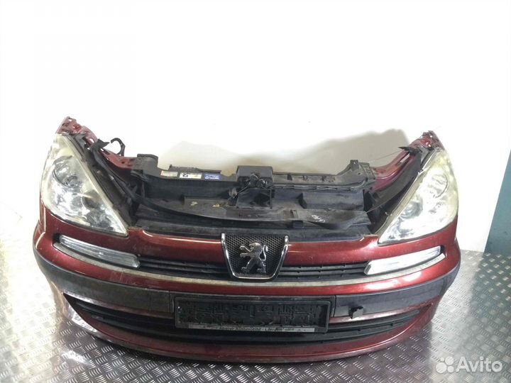 Передняя часть (ноускат) в сборе Peugeot 807 европа 3FZ (EW12J4)