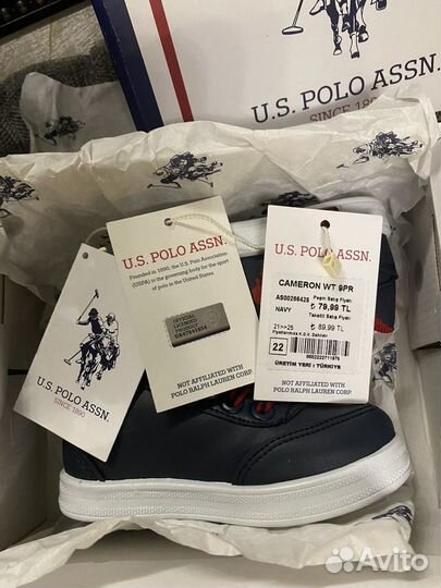 Детские кроссовки US Polo Assn