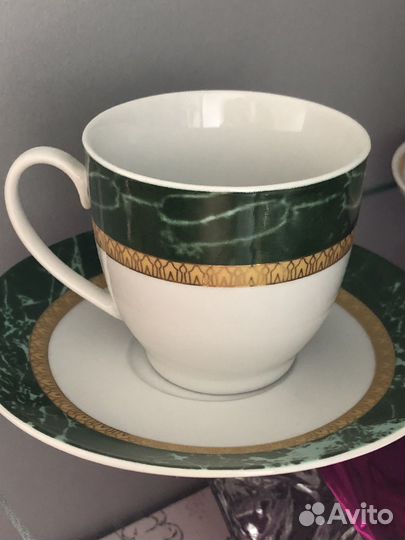 Чашка с блюдцем