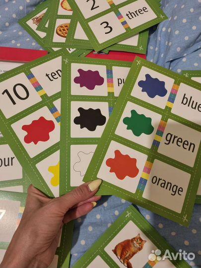 Развивающие карточки для детей
