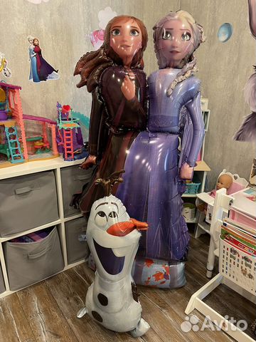 Шар холодное сердце 147см