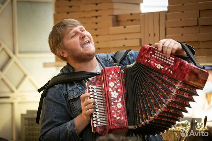 Поющий Баянист-гармонист на свадьбу